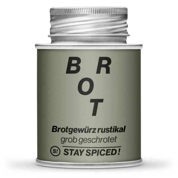 Stay Spiced! - BROT - Brotgewürz - rustikal - grob geschrotet