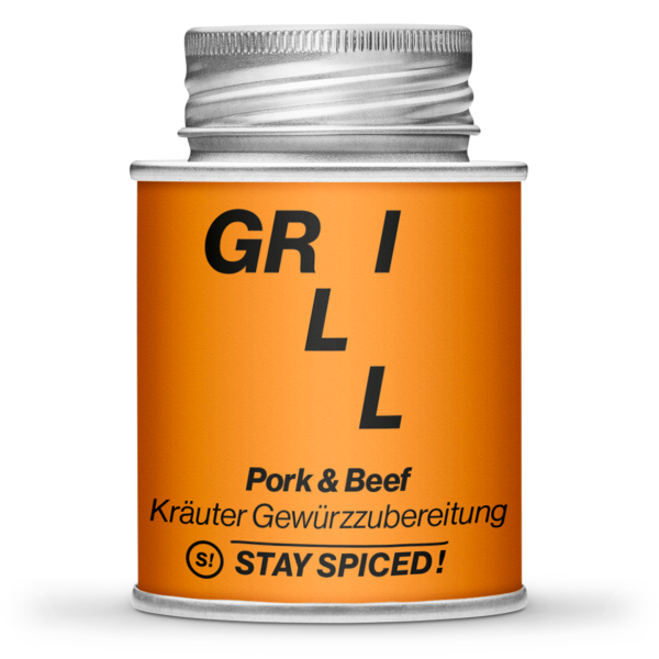 Stay Spiced! - GRILL - Grill Pork und Beef Herb Spice