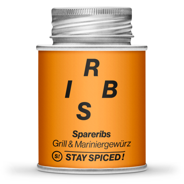 Stay Spiced! - RIBS - Spareribs Grill und Mariniergewürz