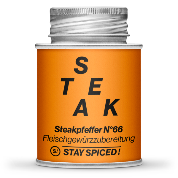 Stay Spiced! - STEAK - Steakpfeffer N°66, Fleischgewürzzubereitung