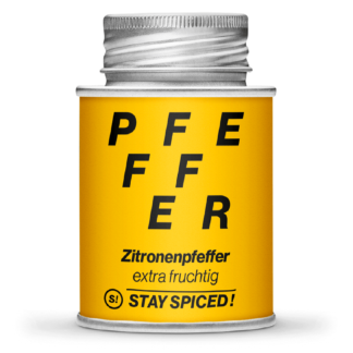 Stay Spiced! - PFEFFER -Zitronenpfeffer, extra fruchtig